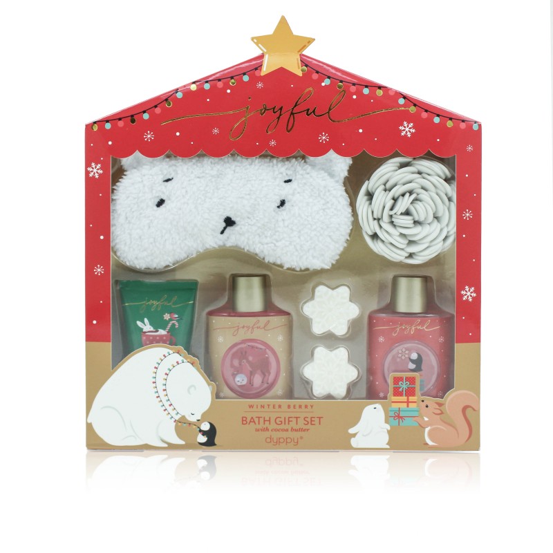 Holiday Cheer: New 7-Piece Christmas Bath Gift Set Brings you the Winter Magic
