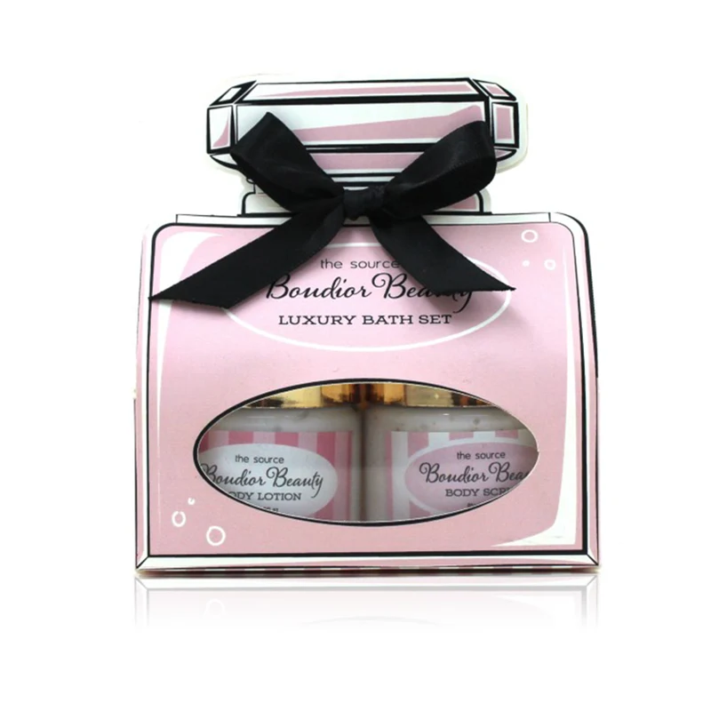 Body Lotion And Scrub Set