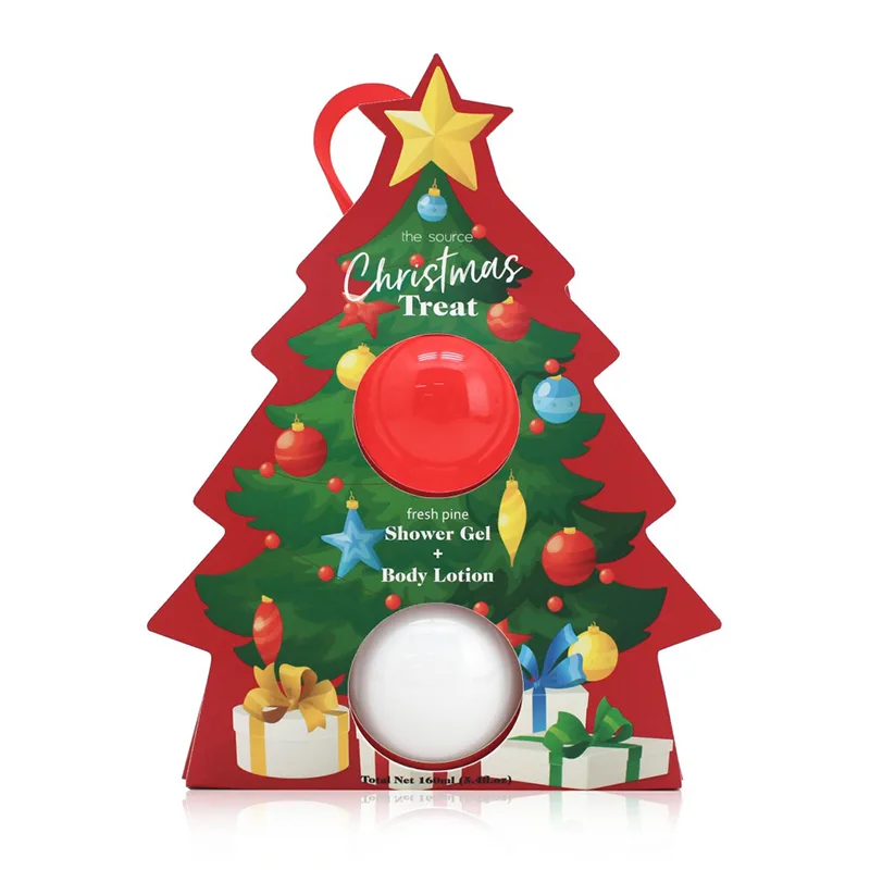 Christmas Body Lotion Shower Gel Set