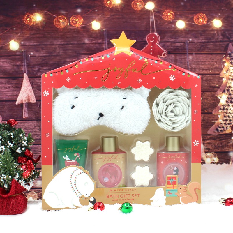Christmas Bubble Bath Gift Set