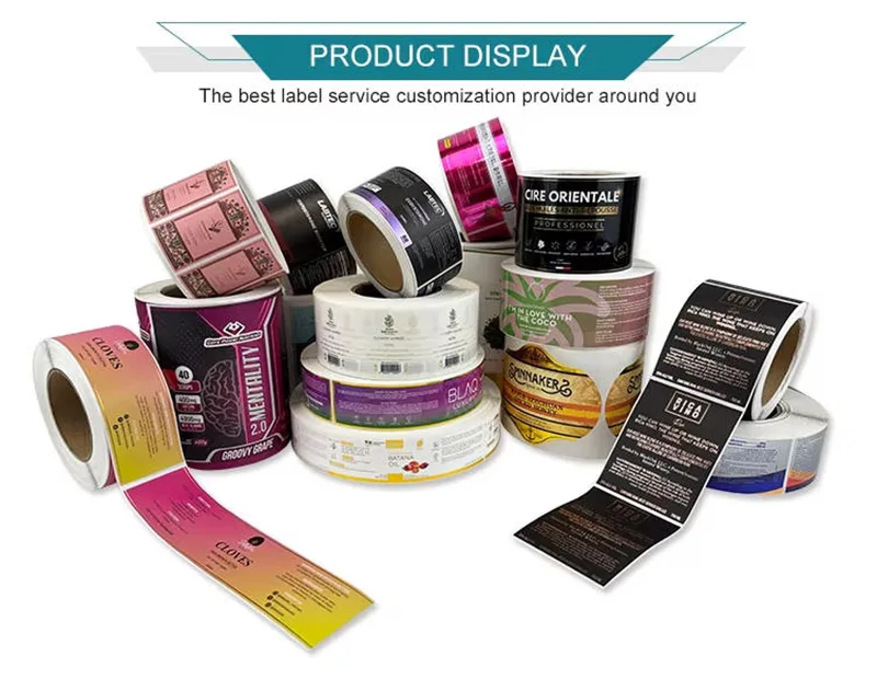 Labels for Cosmetic Bottles
